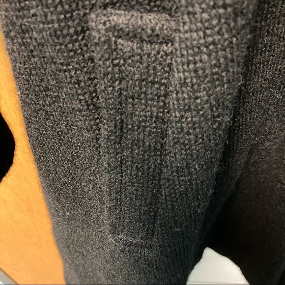 𝅺MARIE KRIST Sz S Knit Mohair Blend Y2K Knee Length Cardigan Coat - Picture 4 of 7